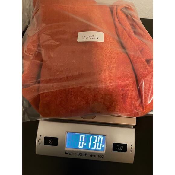 Vintage Womens Pants Large Orange Wide Leg Baggy Relaxed Retro Boho 90s READ - Picture 8 of 8